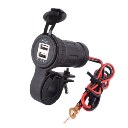 Motorcycle Double USB Charger 12-24V Waterproof