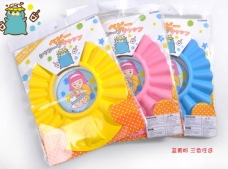 Baby shampoo hat hair thickening shampoo cap cap swimming cap blue