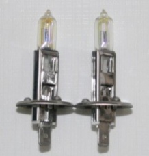 2 Pcs Halogen Xenon H1 12V 55W Golden Yellow Fog Light Bulbs 3000K