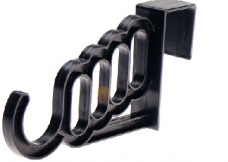 Japanese facilitate vest door hook black