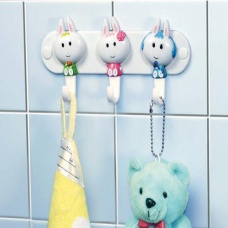 3 hooks towel hanging