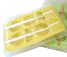 Lemon shape multi-purpose ice box ice grid color random