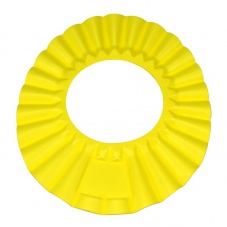 Infant waterproof shampoo cap / bath cap / Barber cap yellow