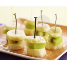 Creative nails fruit fork 18 Pcs