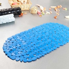 Bathroom pebble PVC suction cup non-slip pad color random