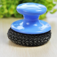 Spherical pot brush / cleaning brush