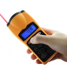 Ultrasonic Distance Measurer with Laser Pointer "Super Tough"