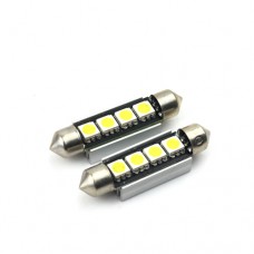 LED car reading lamp license plate lamp double peak 44 mm high brightness and light