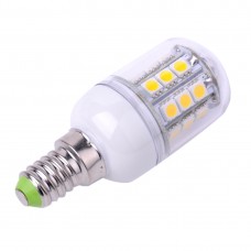 E14 220V 5W SMD5050 LED Corn Bulb Light 27 LED Warm White