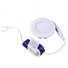 New-brand 3W 165LM Cold white LED Ceiling Panel Lamp