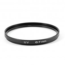 Digital Camera 67mm Multi Coated Protector Ultra-Violet UV Lens Filter Black