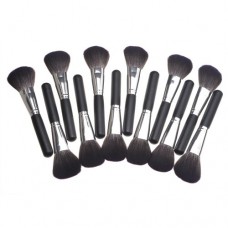 Black Handle Three-Colour Brush Big Blush Brush