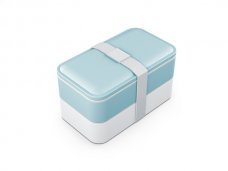 1200ml 2 layer bento lunch box containers with Chopsticks and spoon,100% BPA free