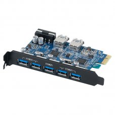 ORICO PVU3-5O2U Monster USB3.0 7 - Port PCI Express Card with VL800 and VL812 USB3.0 Controller