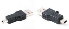 Standard USB 2.0 Male to Mini 5 Pin Male Adapter Converter