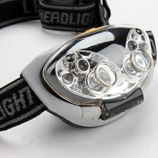 4+2 6 LED headlight camping lamp