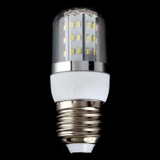 E27 3W 390LM Pure White 48 SMD 3014 LED Corn Light Bulbs 85-265V