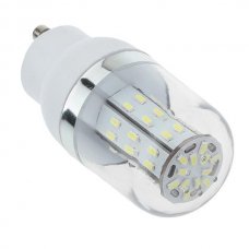 GU10 3W Pure White 48 SMD 3014 LED Corn Light Bulbs AC85-265V