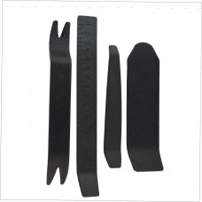 Convenient ABS Car Stereo Dismantle Tool Set - Black (4 PCS)