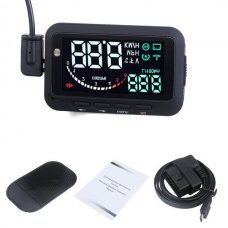 ifound Updated 2nd Gen ActiSafety Multi Car HUD Vehicle-mounted Head Up Display System OBD II Univer