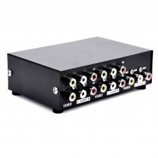 4-TO-1 Multi-Source Audio Video AV Signal Switch