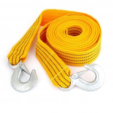 5.5M 47mm Orange Nylon Tow Webbing Strap Belt 3 Tons for Auto Car