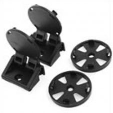 200W 100dB Dome Tweeters Black 2 Pcs for Car Audio System