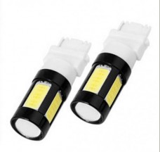 3156 25W 5 White COB Car Vehicle Reverse Brake Signal Lamp Light 2 Pcs