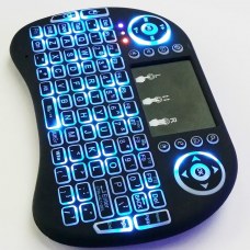 Fly Air Mouse 2.4G Mini i8B Wireless Keyboard With Backlight Mouse Remote Controlers Touchpad 