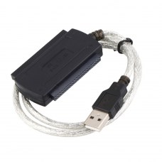 USB 2.0 to IDE SATA S-ATA 2.5 3.5 HD HDD Hard Drive Adapter Converter Cable