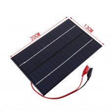 4.2W 18V Polycrystalline Solar Panels With Alligator Clip