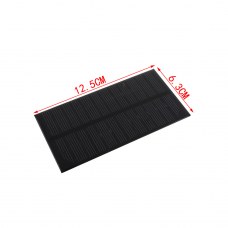 1W 6V Monocrystalline Silicon Solar Panel Portable Digital Products  Phone