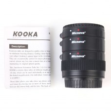 Camera 12mm 20mm 36mm KOOKA KK-C68P AF Macro Extension Tube Set 