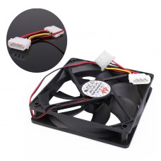 1pcs 120mm 12V 4Pin DC Computer Processor Cooling Fan 120x120x25mm 12cm 12025S