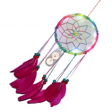 Lantern Light-emitting Stainless Steel DreamCatcher Home Car Decoration Ornament