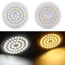 GU5.3 MR16 3W 250-LM 48 SMD 3528 LED Pure/ Warm White Spotlight Bulb Plastic 12V