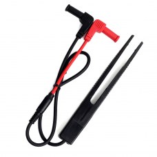 SMD Test Clip Meter Probe Multimeter Tweezer Capacitor