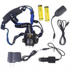 1000LM CREE XM-L T6 LED Headlamp light Head Light Flashlight 18650 Battery Charger New