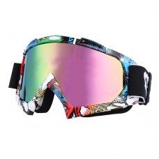 Motorcycle Motocross Dirt Bike Off Road Riding Goggles Windproof Anti-UV EyeWear