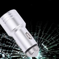 2USB Car Charger Adapter Safety Hammer Universal