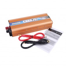 2000W Car Power Inverter DC 12V to AC 220V Modified Sine Wave Converter with USB