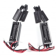 2pcs 4-outputs CCFL Spare Inverter Ballast Angel Eyes Halo Rings Kit 12V Angel