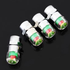 4PCS/lot 2.4BAR 2.48 BAR 36PSI Car Auto Tire Air Pressure Valve Stem Caps Sensor