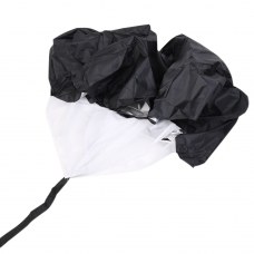 Speed Resistance Training Speed Chute Running Parachute Football Soccer black