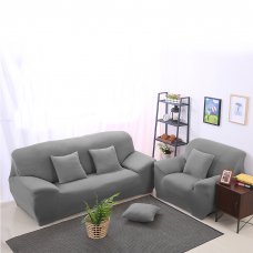 Hot Fashion Pure Color Sofa Sets Home Decor Sofa Cover Single And Double Sofa