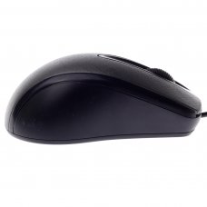 Check Pattern Wired Mouse Gray