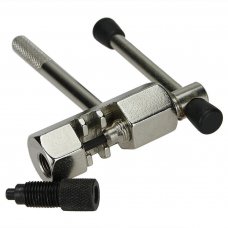 Steel Bike Chain Breaker Repair Tool  Silver