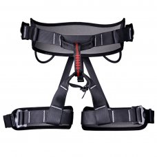 Outdoor Rock Climbing Harness High Altitude Working Safe Belt  Black