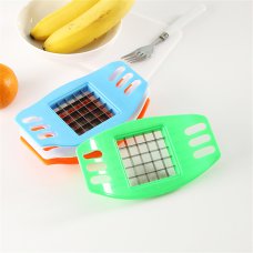 Creative Household Essentials Stainless Steel Potato Cutting Device Potato Vegetable Slicer Random Color