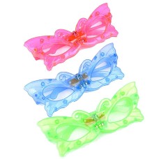 Holloween Prop Holloween Party Toy LED Luminous Glasses Butterfly